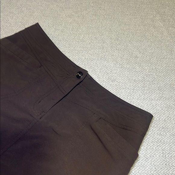 MEC Brown A-Line Mini Skirt with Side slits  for Casual Wear.  Size 6 - Picture 9 of 9